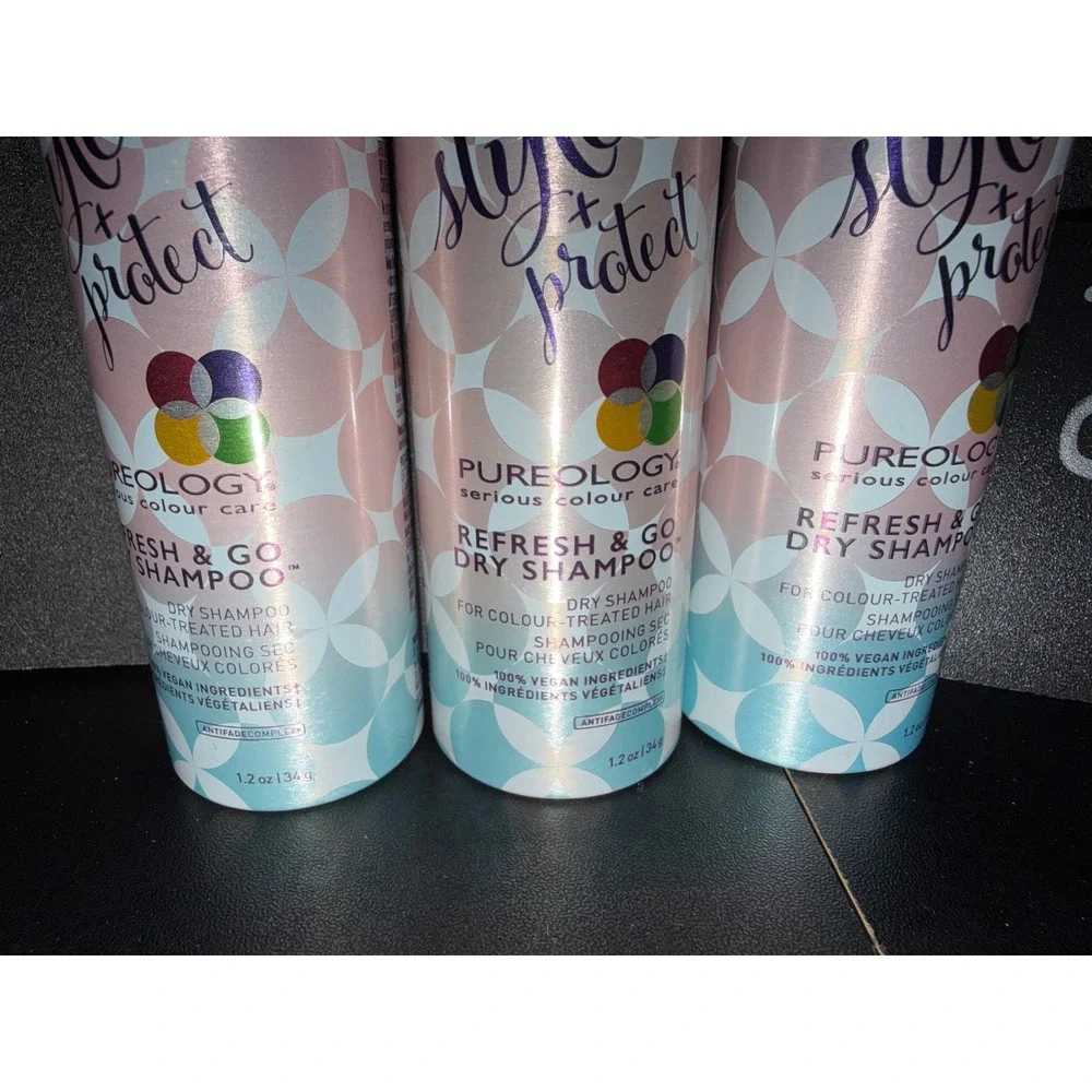 Pureology Style Protect Refresh & Go Dry Shampoo 1.2oz Travel Size hair care‎